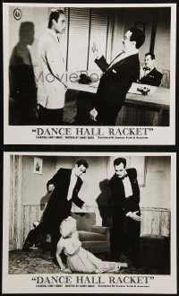 4m955 DANCE HALL RACKET 2 8x10 stills R1970s cool images of Lenny Bruce w/ knife and menacing woman!