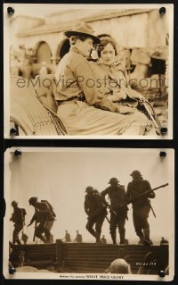 4m998 WHAT PRICE GLORY 2 8x10 stills 1926 Raoul Walsh WWI silent, Edmund Lowe, charging Marines!