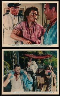 4m171 AFRICAN QUEEN 2 color English FOH LCs R1960s Humphrey Bogart & Katharine Hepburn!