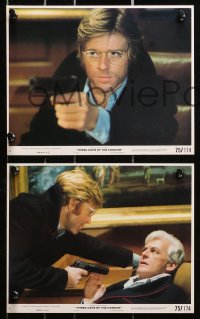 4m090 3 DAYS OF THE CONDOR 7 8x10 mini LCs 1975 cool images with Robert Redford + Faye Dunaway!