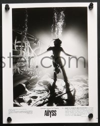 4m435 ABYSS 13 8x10 stills 1989 directed by James Cameron, Ed Harris, Mary Elizabeth Mastrantonio!