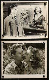 4m314 ARTHUR FRANZ 18 8x10 stills 1940s-1950s with Julie Harris, Charlton Heston, Ford, and more!