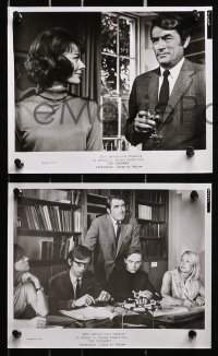 4m441 CHAIRMAN 13 8x10 stills 1969 Gregory Peck, Conrad Yama in the title role, Arthur Hill