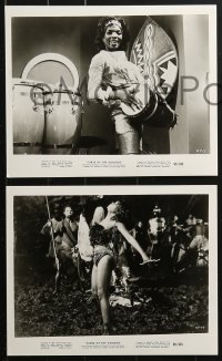 4m444 CURSE OF THE VOODOO 13 8x10 stills 1965 cool African jungle thriller, Curse of Simba!
