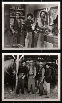 4m472 DALTONS RIDE AGAIN 12 8x10 stills 1945 western images of Lon Chaney Jr., Curtis, O'Driscoll!