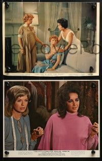 4m001 ELIZABETH TAYLOR 15 color from 7.5x10 to 8x10 stills 1950s-1970s w/ Mitchum, Burton and more!