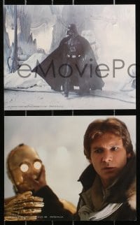 4m041 EMPIRE STRIKES BACK 8 color 8x10 stills 1980 George Lucas classic, Darth Vader, great images!