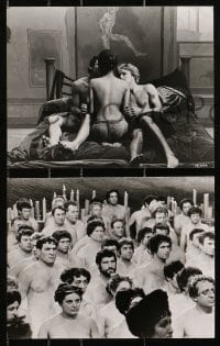 4m920 FELLINI SATYRICON 3 8x10 stills 1970 Federico's Italian cult classic, Rome before Christ!