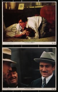 4m096 GODFATHER PART II 7 8x10 mini LCs 1974 Al Pacino, Robert De Niro, Francis Ford Coppola classic
