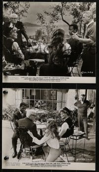 4m875 GUESS WHO'S COMING TO DINNER 4 from 7.5x9.75 to 8x9.25 stills 1967 candids, Kramer directing!