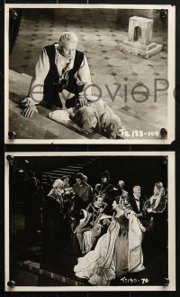 4m650 HAMLET 8 8x10 stills 1949 great images of Laurence Olivier in William Shakespeare classic!