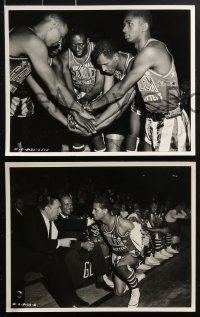 4m333 HARLEM GLOBETROTTERS 17 8x10 stills 1951 Thomas Gomez, African-American basketball!