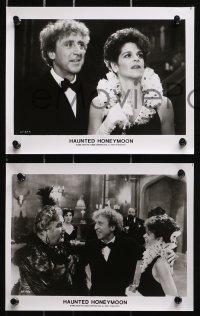 4m762 HAUNTED HONEYMOON 6 8x10 stills 1986 Gene Wilder, Gilda Radner, Dom DeLuise, a comedy chiller