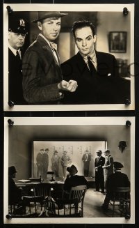 4m450 HOMICIDE BUREAU 13 8x10 stills 1938 beautiful Rita Hayworth in laboratory by M.B. Paul!