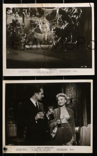 4m767 HOUSE ON HAUNTED HILL 6 8x10 stills 1959 Vincent Price & Carolyn Ohmart, horror images!