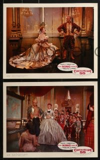 4m014 KING & I 10 color 8x10 stills 1956 Brynner & Deborah Kerr in Rodgers & Hammerstein's musical!