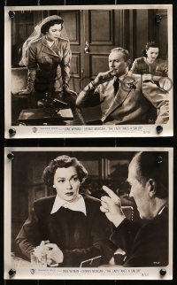 4m928 LADY TAKES A SAILOR 3 8x10 stills 1949 Michael Curtiz, Jane Wyman w/ captain Dennis Morgan!