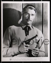 4m829 LAWMAN 5 TV 8x10 stills 1958 great images of western cowboys John Russell, Peter Brown!