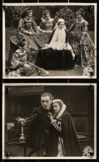 4m657 LOVES OF MARY, QUEEN OF SCOTS 8 deluxe 8x10 stills 1923 Fay Compton in the title role