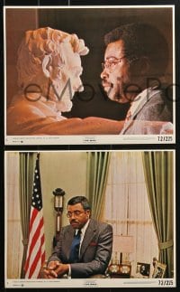 4m059 MAN 8 8x10 mini LCs 1972 James Earl Jones as the 1st pretend black U.S. President!
