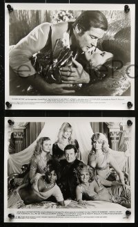 4m775 OCTOPUSSY 6 8x10 stills 1983 Roger Moore as James Bond 007, great images, Broccoli!
