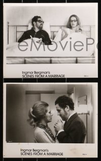 4m784 SCENES FROM A MARRIAGE 6 8x10 stills 1974 Ingmar Bergman, Liv Ullmann, Erland Josephson!