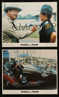 4m167 SMOKEY & THE BANDIT 3 8x10 mini LCs 1977 Burt Reynolds, Sally Field & Jackie Gleason!