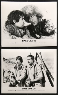 4m389 SPIES LIKE US 15 8x10 stills 1985 Chevy Chase, Dan Aykroyd, directed by John Landis!