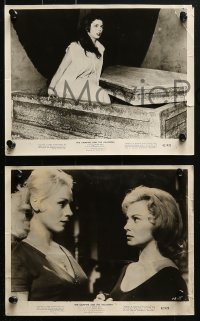4m588 VAMPIRE & THE BALLERINA 10 8x10 stills 1962 L'amante del vampiro, Helene Remy, Italian horror!
