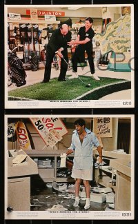 4m137 WHO'S MINDING THE STORE 5 color 8x10 stills 1963 Jerry Lewis, Jill St. John, Nancy Kulp