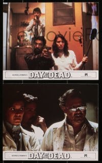 4m157 DAY OF THE DEAD 3 color English FOH LCs 1985 George Romero's Night/Dawn of the Dead sequel!