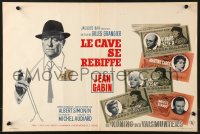 4p226 COUNTERFEITERS OF PARIS Belgian 1961 Jean Gabin, Martine Carol, top cast on money!