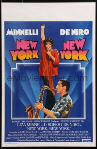 4p252 NEW YORK NEW YORK Belgian 1977 Robert De Niro plays sax while Liza Minnelli sings!