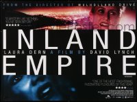 4p317 INLAND EMPIRE British quad 2007 Laura Dern, Jeremy Irons, directed by David Lynch!