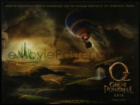 4p332 OZ: THE GREAT & POWERFUL DS teaser British quad 2013 Sam Raimi directed adventure!