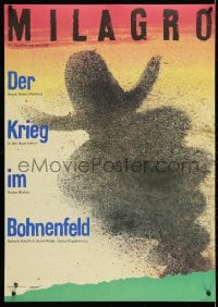 4p464 MILAGRO BEANFIELD WAR East German 23x32 1989 directed by Robert Redford, Ernst art!