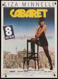 4p116 CABARET French 16x21 R1970s Liza Minnelli sings & dances in Nazi Germany, directed by Fosse!