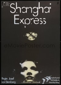 4p034 SHANGHAI EXPRESS German R1970 Josef von Sternberg, image of Marlene Dietrich and clock!