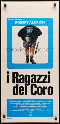 4p362 CHOIRBOYS Italian locandina 1977 directed by Robert Aldrich, Charles Durning, Louis Gossett Jr.!