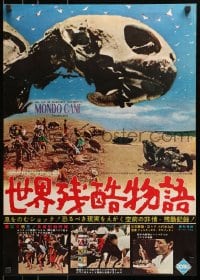 4p898 MONDO CANE Japanese 1962 classic early Italian documentary of human oddities!