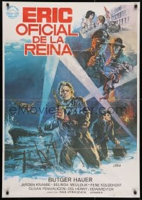4p623 SOLDIER OF ORANGE Spanish 1980 Rutger Hauer, directed by Paul Verhoeven!