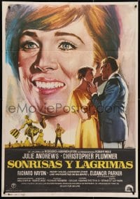 4p624 SOUND OF MUSIC Spanish R1976 Julie Andrews & Christopher Plummer by Macario 'Mac' Gomez!
