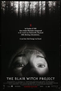 4r563 BLAIR WITCH PROJECT 1sh 1999 Daniel Myrick & Eduardo Sanchez horror cult classic!