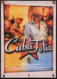 4r147 CUBA FELIZ 20x28 Italian commercial poster 2000s Karim Dridi, Happy, Miguel Del Morales!