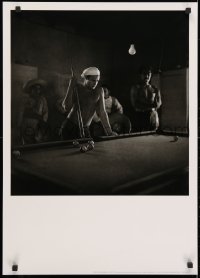 4r182 VIVA ZAPATA 20x28 Italian commercial poster 1990s barechested Marlon Brando playing pool!