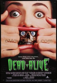 4r612 DEAD ALIVE 1sh 1992 Peter Jackson gore-fest, some things won't stay down!