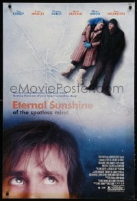 4r638 ETERNAL SUNSHINE OF THE SPOTLESS MIND DS 1sh 2004 great images of Jim Carrey + Kate Winslet!