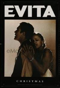4r640 EVITA teaser DS 1sh 1996 Madonna as Eva Peron, Antonio Banderas, Alan Parker, Oliver Stone