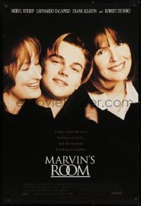 4r767 MARVIN'S ROOM 1sh 1996 great image of Meryl Streep, Diane Keaton & Leonardo DiCaprio!