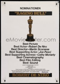 4r412 RAGING BULL 20x28 special poster 1980 Martin Scorsese, artwork of an Academy Award!